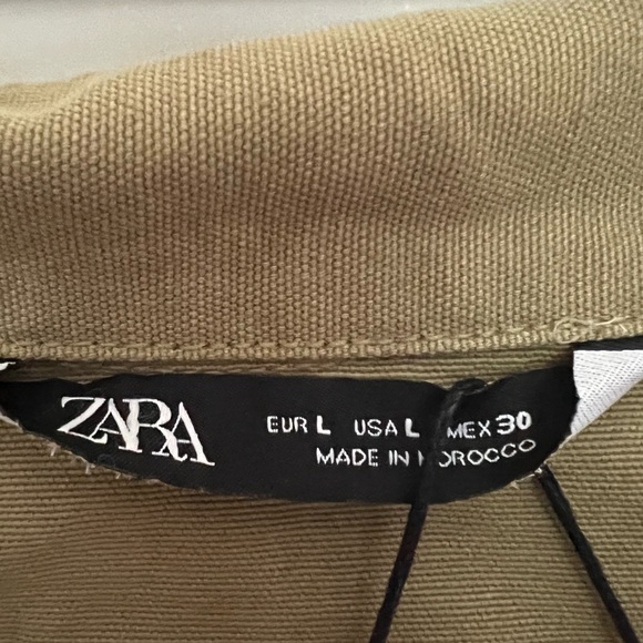 Zara military style jacket - Picture 2 of 4